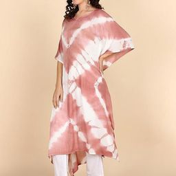 CORSICA Tie and Dye Dyed Crepe Kaftan Midi Dress-image-99