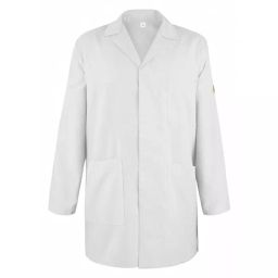 EUROSTAT White Unisex Reusable Lab Coat S, 51-100-2915-image-92