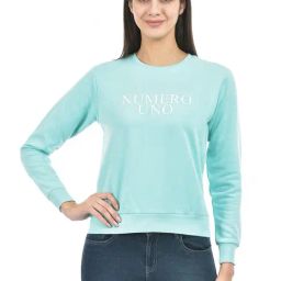 NUMERO UNO Grey Cotton Graphic Print Sweatshirt-picture-16