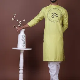 PulseIQ Mens Kurta Pyjama Set-image-56