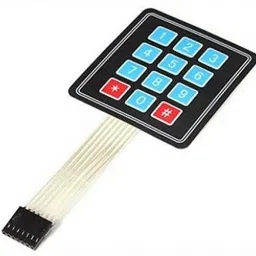 4×3 Matrix 12 keys Membrane Switch Keypad-14