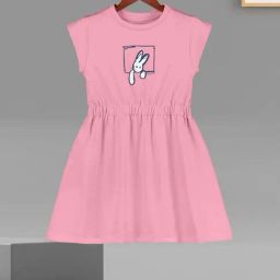 HELLCAT Girls Pink Printed Dresses-image-91