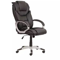Divano Modular Leatherette Black Exclusive High Back Cushion Executive Office Chair-picture-37