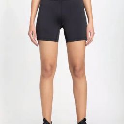 ADIDAS Black Striped Sports Shorts-image-18