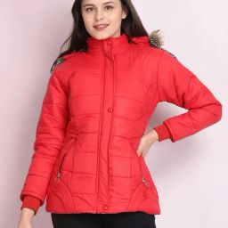 BUYNEWTREND Red Regular Fit Jacket-image-36