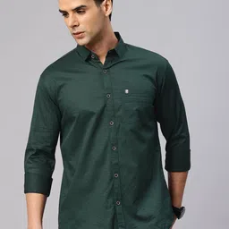 Majestic Man Men Comfort Slim Fit Checked Pure Cotton Casual Shirt-picture-10