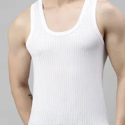 CAVENDERS White Cotton Innerwear Vests-image-52
