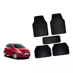 Auto Pearl CMBK132 Polyester Standard Mat for Maruti Ritz (Black)-21