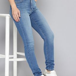 Levis Women 721 Skinny Fit High-Rise Light Fade Stretchable Jeans-image-31