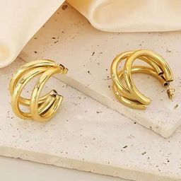 MEENAZ Circular Hoop Earrings-image-64