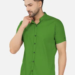 BASE 41 Standard Band Collar Shirt-image-56