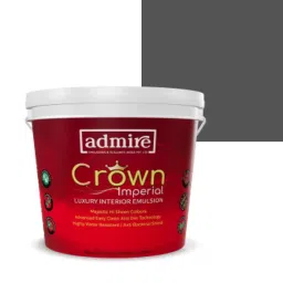 ADMIRE PAINTS CROWN IMPERIAL Luxury Interior Emulsion 1 L Capacity Thunder Cloud-16