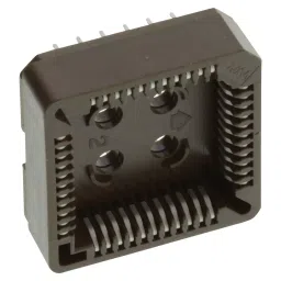 MILL-MAX PLCC SOCKET, 44POS, 2.54MM, TH, 940-44-044-24-000000 .-29