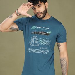 INKMAN Men Printed Bio Finish T-shirt-image-58