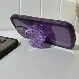 CASE CREATION Solid iPhone 13 Stone Holder with Transparent Camera Protection-17