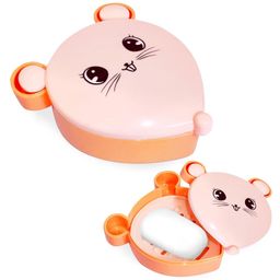 FunBlast Cute Mouse Soap Box Holder with Cover - Beige-picture-28