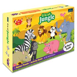 Bookford Era Of Jungle Jigsaw Puzzle - 96 Pieces-0