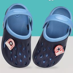 Toothless Marvel  Featuring Avengers  Embellished Slingback Clogs -  Navy Blue-picture-19