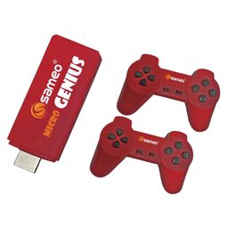 Sameo Micro Genius 8 Bit HDMI Gaming Console with 800 Built in 1 Classic HD Games - Red-23
