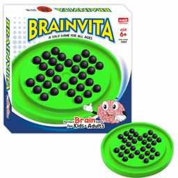 Ankit Toys & Games Brainvita Marble Arrangement Game - Green-24