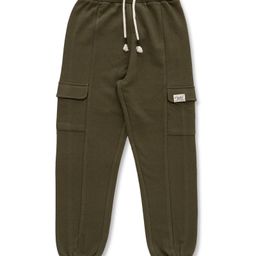JusCubs Cotton Solid Track Pants - Green-picture-25