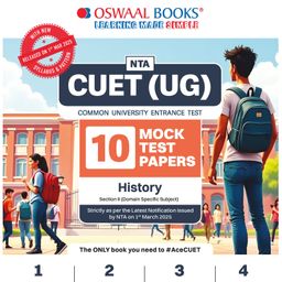 OSWAAL BOOKS NTA CUET (UG) 10 Mock Test Papers | Section II History (For 2025 Exam) | With New Syllabus & Pattern - English-7
