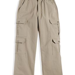 CAVIO Cotton Blend Woven Full Length Solid Cargo Pants With Belt Set - Khaki-picture-22