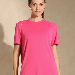 Silvertraq Women High Neck Anti Odour Cut Outs T-shirt-image-47