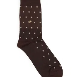Arrow Men Patterned Calf Length Socks-picture-22