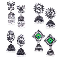 Sangria Alloy Silver-Plated Earrings-image-84