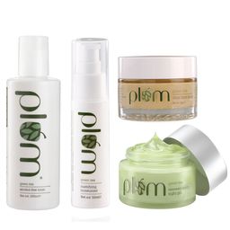 Plum Green Tea Set Of Sustainable Toner-Face Mask-Moisturizer-Night Gel-image-66