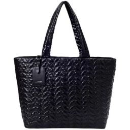 Lino Perros Black Textured Large Tote Handbag-29