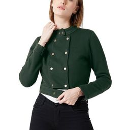 Miss Chase Green Cotton Jacket-40
