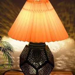 Homesake Black Metal Table Lamp-28