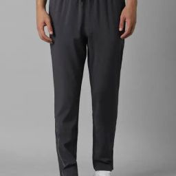 Louis Philippe Dark Grey Slim Fit Trackpants-picture-26