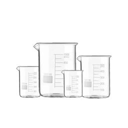 WKM 100 ml 250 ml 500 ml 1000 ml Glass Beaker Set of 4-23