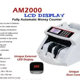 generic AM Fully Automatic Old/New Note Counting Machine with LED Display AM 2000 HG08 image 4