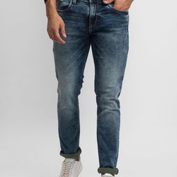 SPYKAR Men Slim Fit High-Rise Heavy Fade Stretchable Jeans-picture-29