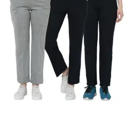 Vimal Jonney Multicolor Cotton Trackpants Pack of - 3-13