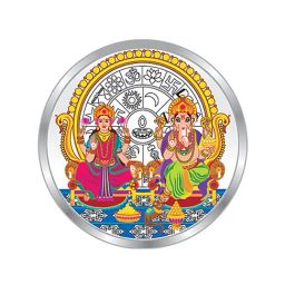 Taraash Lakshmi Ganesha 999 10gm Silver Coin by ACPL-image-73