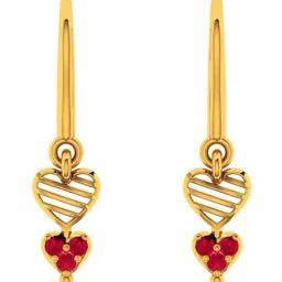 P.C. Chandra Jewellers 22k Gold Earrings for Women-picture-2