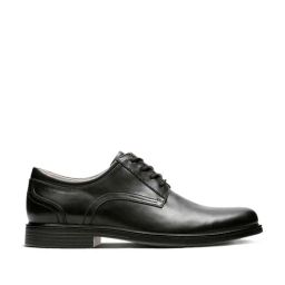 Clarks Men's Un Aldric Black Derby Shoes-image-20