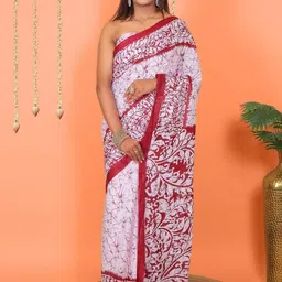 Ravi Janki Suit & Sarees Ethnic Printed Saree With Blouse-picture-34
