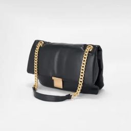 Forever Glam by Pantaloons Black Shoulder Handbag-image-67