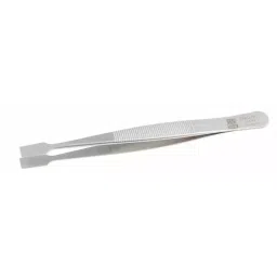 RS PRO Tweezer 120 mm Stainless Steel Flat, 1369797-48