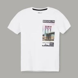 Fame Forever by Lifestyle Boys White Regular Fit T-Shirt-image-49