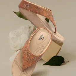 Carlton London Women's Beige Casual Sandals-picture-19