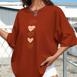 TOGS & TERRE Women Typography Printed Organic Cotton T-shirt-picture-29