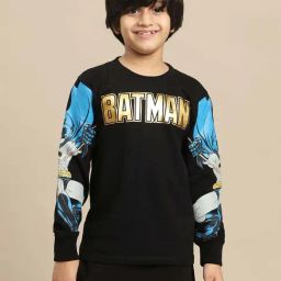 Kidsville Boys Black Printed Full Sleeves Tshirt-image-27
