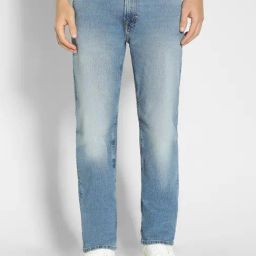American Eagle Blue Straight Fit Jeans-image-31